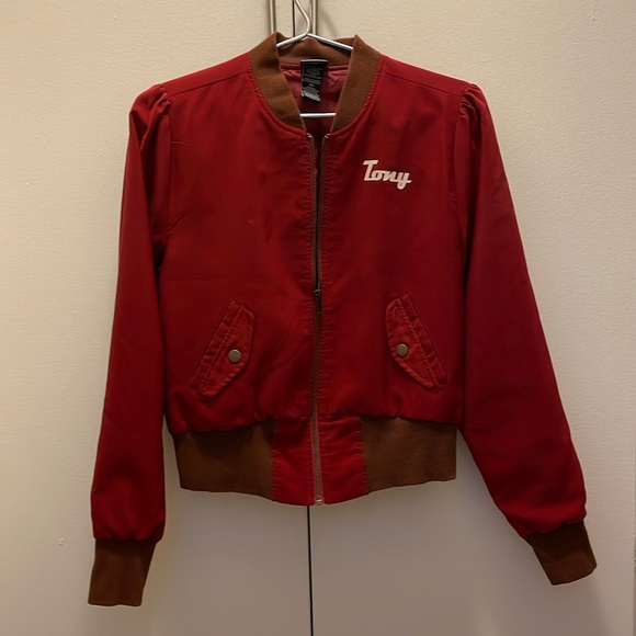 Tony Stark Her Universe Marvel Stark Industries Bomber Jacket Iron Man - Picture 1 of 4